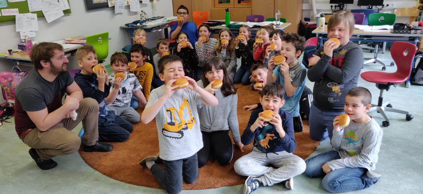 Danke für die Faschingskrapfen