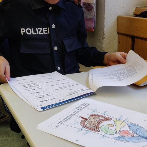 Polizist 4. Schulstufe