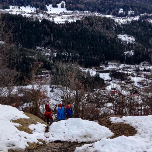 Der Schnee konnte uns nicht aufhalten ...