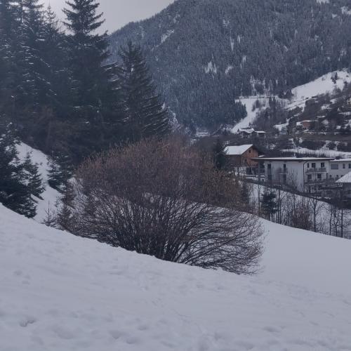 Mit Blick auf Pians ...