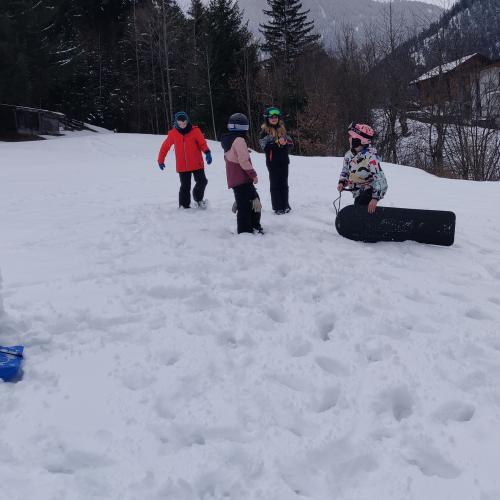 Ich baue einen Schneemann!