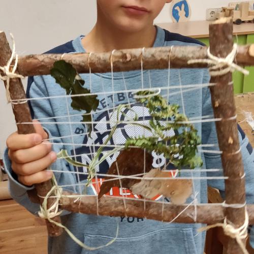 Bilderrahmen aus Naturmaterialien 2