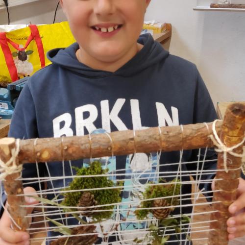 Bilderrahmen aus Naturmaterialien 3