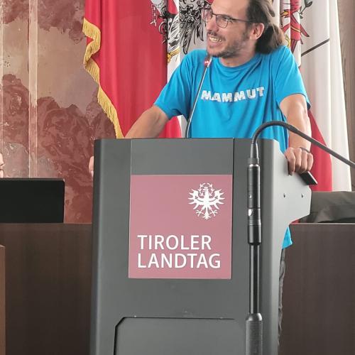 Sitzungsaal des Tiroler Landtages