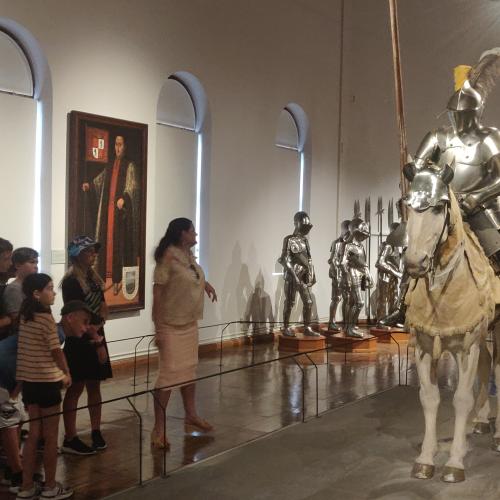 Ritterrüstungen im Schloss Ambras 1