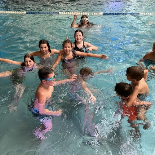 im Hallenbad