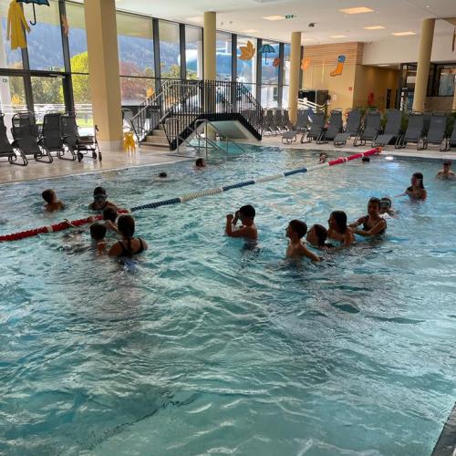 im Hallenbad