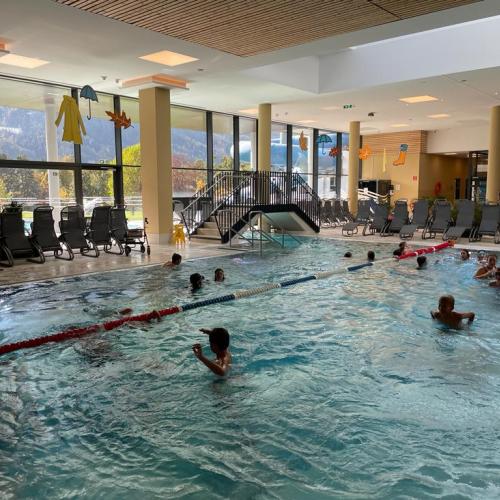 im Hallenbad
