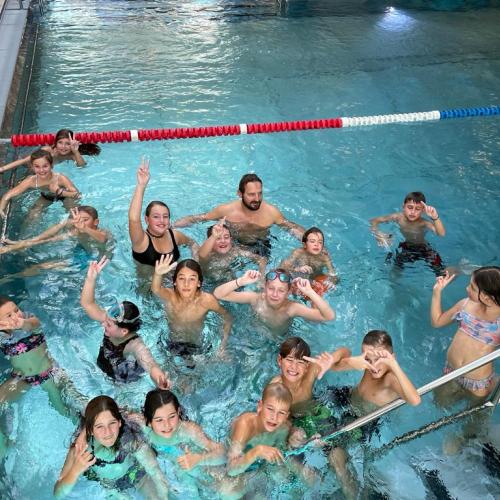 im Hallenbad