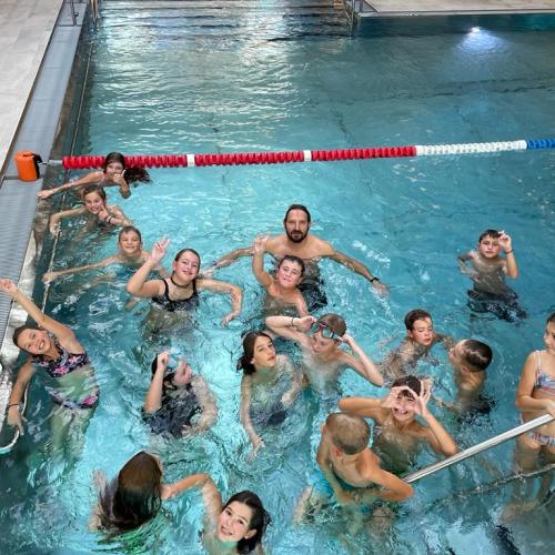 im Hallenbad