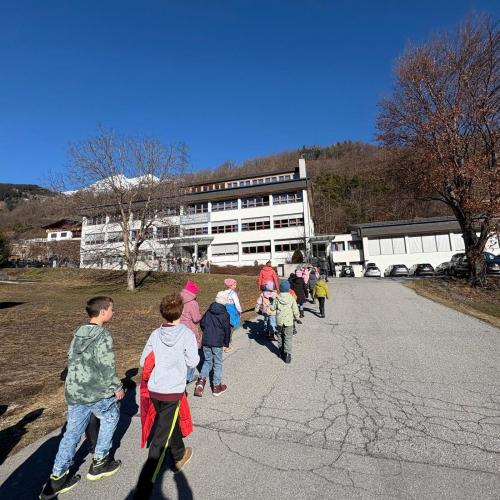 Weg zur Mittelschule 