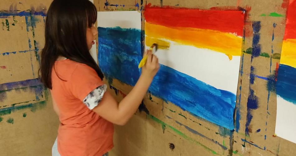 Malen im Atelier - Emma
